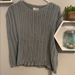 New Lucky Brand blue/gray sweater - XS/S